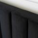 Ліжко двоспальне оксамитове 160x200 MEBEL ELITE MARI Velvet Чорний