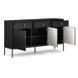 Комод MEBEL ELITE MARCOS 154 Черный