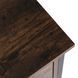 Тумба для взуття MEBEL ELITE AMAYA 70 см рустикальний дуб/чорний