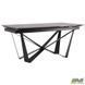 Стол раскладной Vincent black AMF 160(240)X90 сeramics Calacatta nero