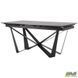Стол раскладной Vincent black AMF 160(240)X90 сeramics Calacatta nero