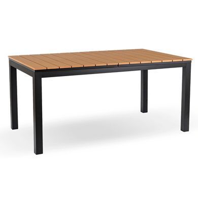 Стіл Розкладний обідній ARGOS MEBEL ELITE 140(180)х90 Дуб/чорний фотографія