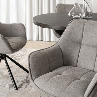 Стілець поворотний MEBEL ELITE PEONY 2 Серый фотографія