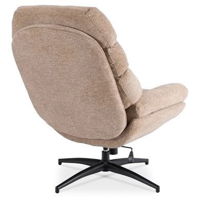 Крісло обертове MEBEL ELITE ASTURIA Беж фотографія