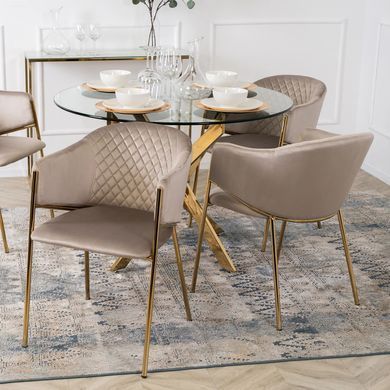 Стул MEBEL ELITE INNES Беж фотография