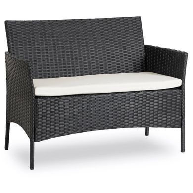 Комплект садових меблів MEBEL ELITE MISSISIPI Чорний