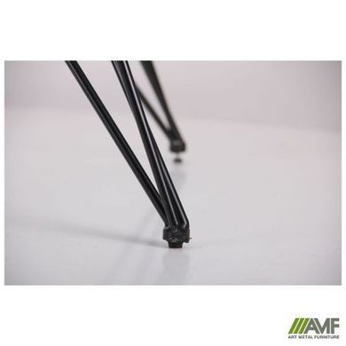 Стіл обідній Каттані AMF 150X80 Чорний /Скло Прозоре фотографія