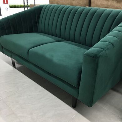Софа ASPREY Velvet 2 Signal Зелений ** фотографія