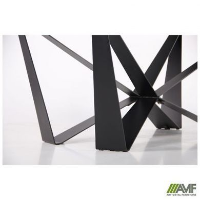 Стіл розкладний Vincent black AMF 160(240)X90 сeramics Tatuario bianco фотографія