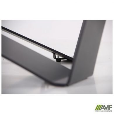 Стіл розкладний Vincent black AMF 160(240)X90 сeramics Tatuario bianco фотографія