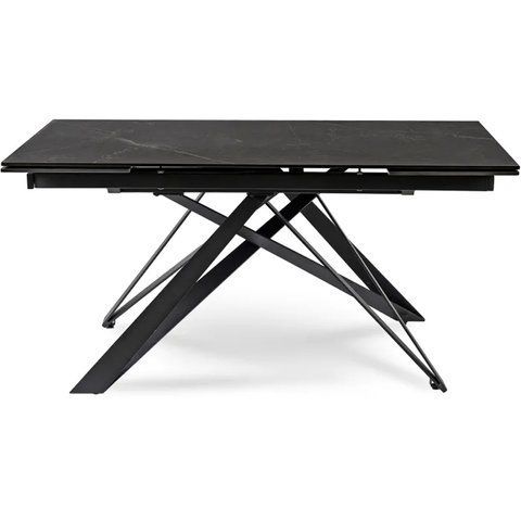 Стол раскладной MEBEL ELITE MAXIME 160(240)х91 см Черный мрамор фотография