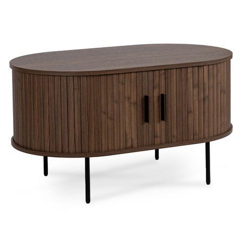 Журнальный столик MEBEL ELITE HEATHER Орех фотография
