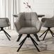 Стілець поворотний MEBEL ELITE PEONY 2 Серый