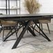 Стол раскладной MEBEL ELITE MAXIME 160(240)х91 см Черный мрамор
