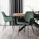 Стілець оксамитовий MEBEL ELITE BRESSO Velvet Зелений