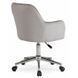Стул офисный поворотный бархатный MEBEL ELITE TOM Velvet Серый