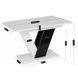 Стіл розкладний MEBEL ELITE CLARK 120(160)х80 см Білий