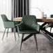 Стілець оксамитовий MEBEL ELITE BRESSO Velvet Зелений