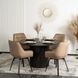 Стул поворотный бархатный MEBEL ELITE LUNA Velvet Бежевый