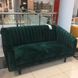 Софа ASPREY Velvet 2 Signal Зелений **