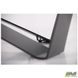 Стіл розкладний Vincent black AMF 160(240)X90 сeramics Tatuario bianco