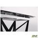 Стіл розкладний Vincent black AMF 160(240)X90 сeramics Tatuario bianco