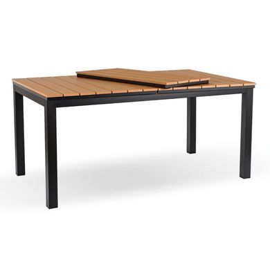 Стіл Розкладний обідній ARGOS MEBEL ELITE 160(210)х90 Дуб/чорний фотографія