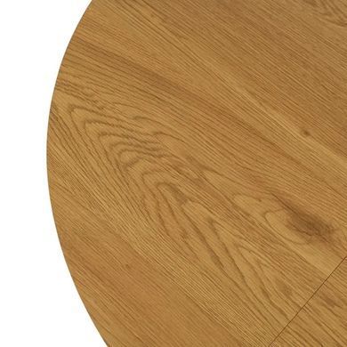Стол раскладной круглый MEBEL ELITE LUKAS 100(250)х100 см Золотой дуб фотография
