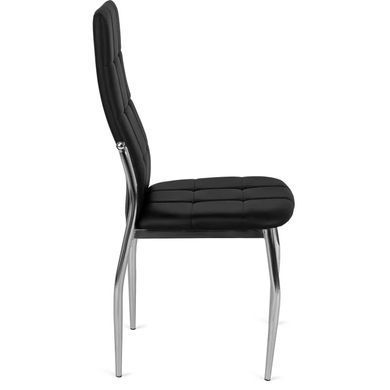 Стілець MEBEL ELITE MOLLY, екошкіра Чорний фотографія