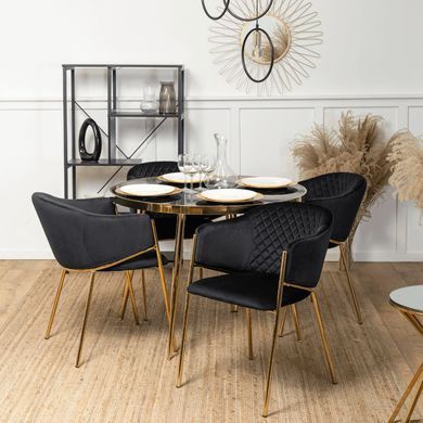 Стул MEBEL ELITE INNES Черный фотография
