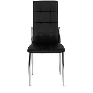 Стілець MEBEL ELITE MOLLY, екошкіра Чорний фотографія