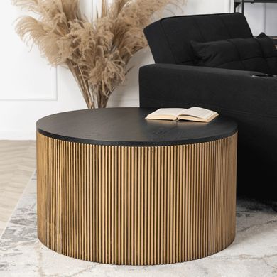Журнальный столик MIRACLE MAX MEBEL ELITE 80x80 Черный фотография