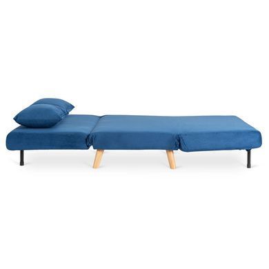 Диван розкладний MEBEL ELITE MARRY 2 Velvet Синій фотографія