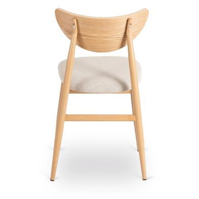 Стілець MEBEL ELITE BRAGA Дуб/Беж фотографія