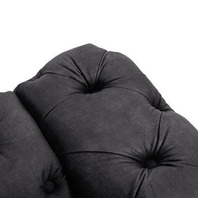 Диван MEBEL ELITE SORRENTO 2S Черный фотография
