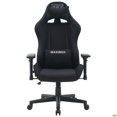 Комп'ютерне крісло VR Racer Textile Maximus AMF Чорний фотографія
