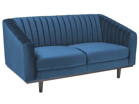 Софа ASPREY Velvet 2 Signal Синий ** фотография