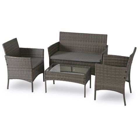 Комплект садовой мебели MEBEL ELITE MISSISIPI Серый