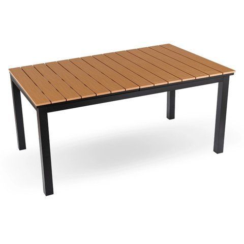 Стіл Розкладний обідній ARGOS MEBEL ELITE 160(210)х90 Дуб/чорний фотографія