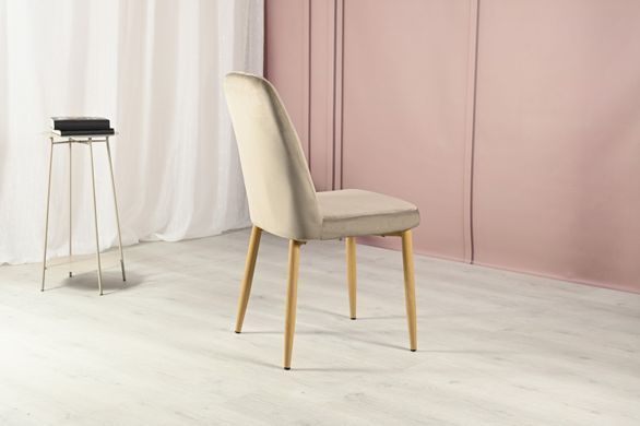 Стілець N-44 Velvet Vetro Капучино фотографія