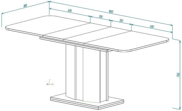 Стол раскладной CRYSTAL D/S Intarsio 120(180)x80 стоун бейж/шелковый камень фотография