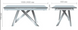 Стол раскладной Андалусия AMF 160(200)X90 Белый