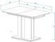 Стол раскладной CRYSTAL D/S Intarsio 120(180)x80 стоун бейж/шелковый камень
