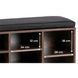 Тумба для взуття MEBEL ELITE AXEL 104 см рустикальний дуб/чорний