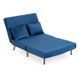 Диван розкладний MEBEL ELITE MARRY 2 Velvet Синій