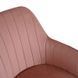 Стілець офісний поворотний оксамитовий MEBEL ELITE TOM Velvet Рожевий