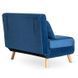 Диван розкладний MEBEL ELITE MARRY 2 Velvet Синій