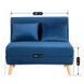 Диван розкладний MEBEL ELITE MARRY 2 Velvet Синій
