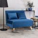 Диван розкладний MEBEL ELITE MARRY 2 Velvet Синій