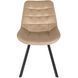 Стул бархатный MEBEL ELITE RICK Velvet, Бежевый